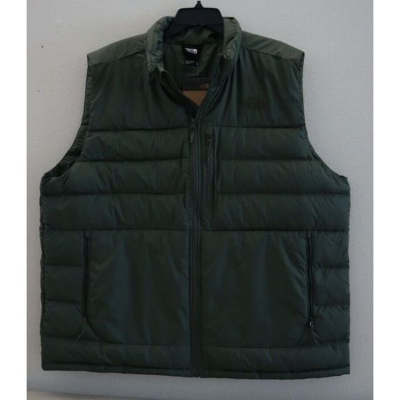 The North Face NF0A4R2F Men's Sz 2XL Thyme Green Aconcagua 2 Vest $119 - Picture 1 of 10